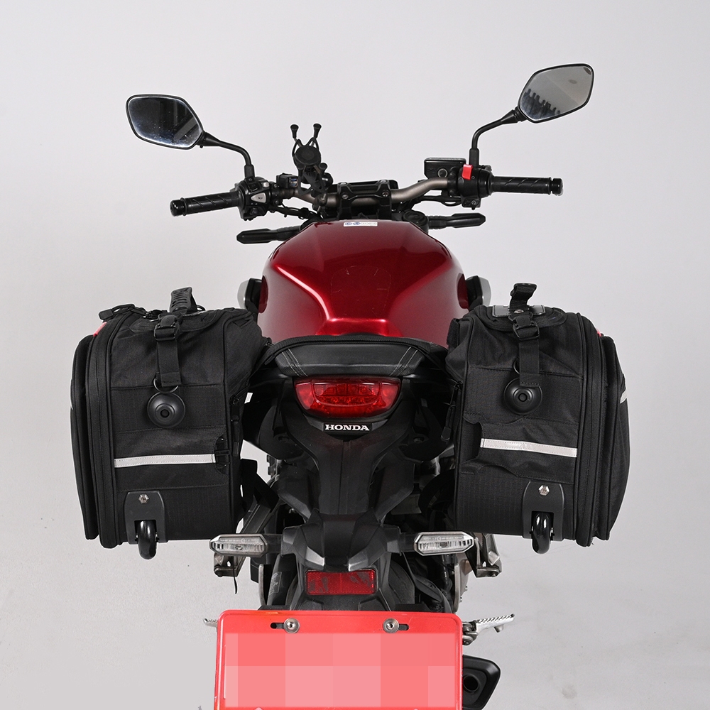 【Niche 樂奇】重機超大拉桿滑輪馬鞍包 大容量 可擴充 防水 露營 旅遊 NMO-2209, , large