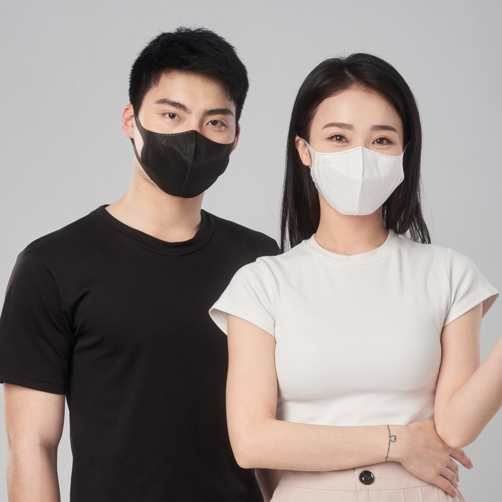 【DRX達特世】醫用3D彈力口罩-繽紛系列-成人50入 彈性寬耳帶  修飾臉型款, , large