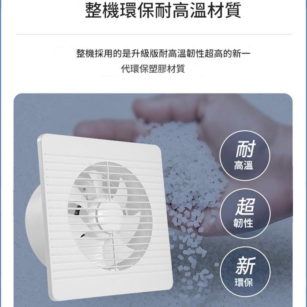 排氣扇6吋110V, , large