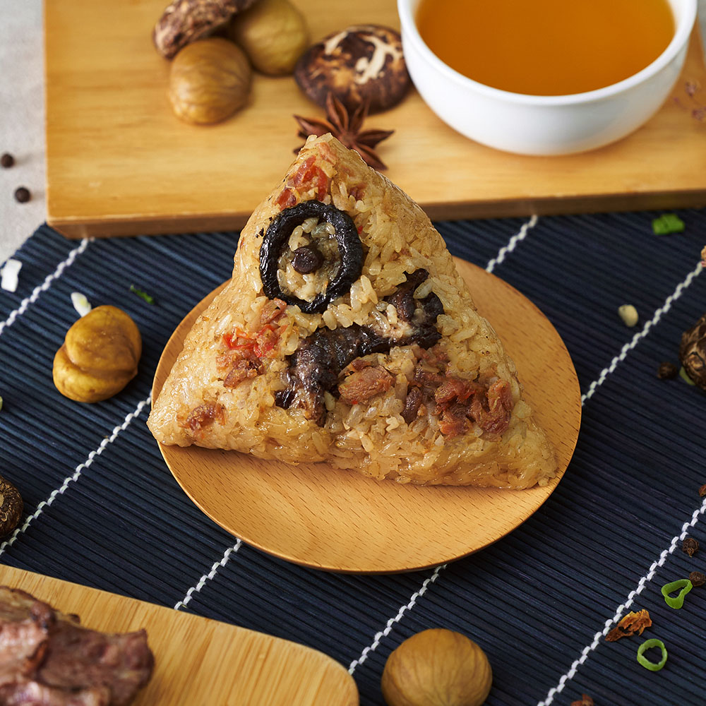 預購【良金牧場】XO醬牛肉粽1盒(180gx5顆/盒)(免運費), , large