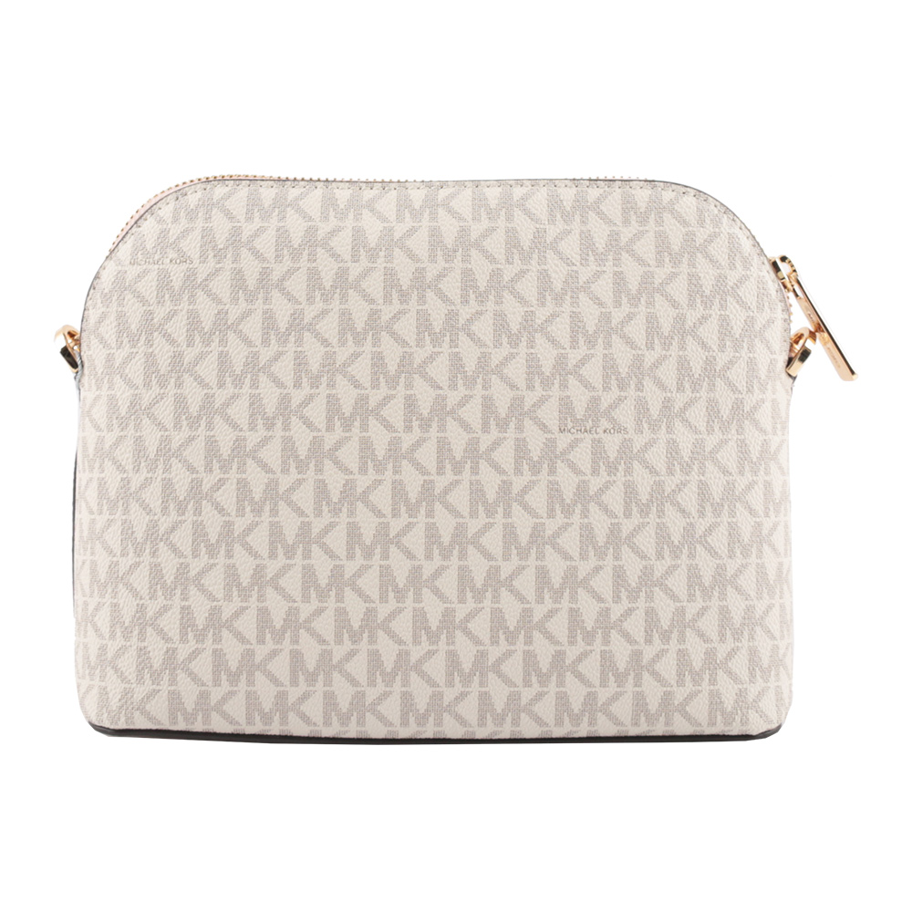 Michael Kors 金字滿版塗層帆布口袋貝殼包/粉色, , large
