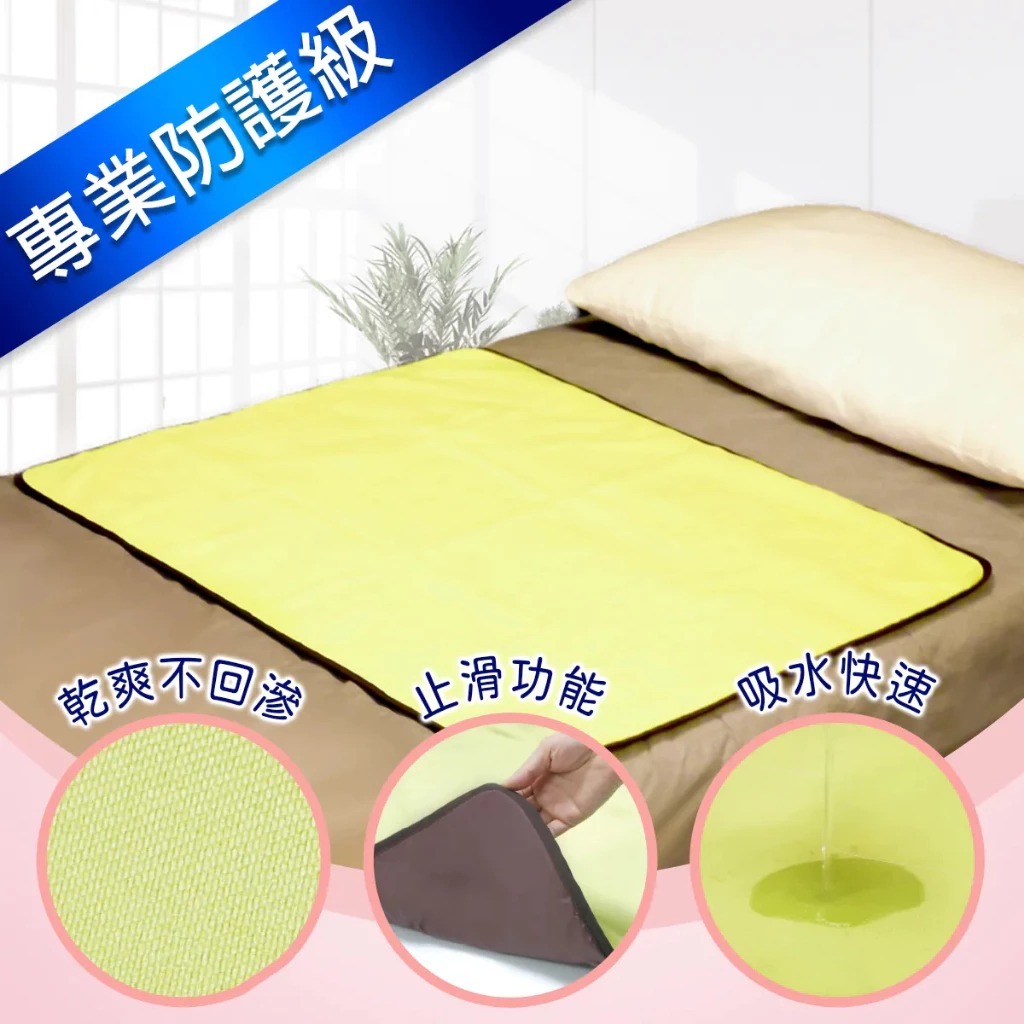 [CINN Far-Infrared] Absorbent & Non-Slip Washable Protector Pads – 2-Pack｜For Pets, Babies & Seniors｜Breathable & Dry, , large