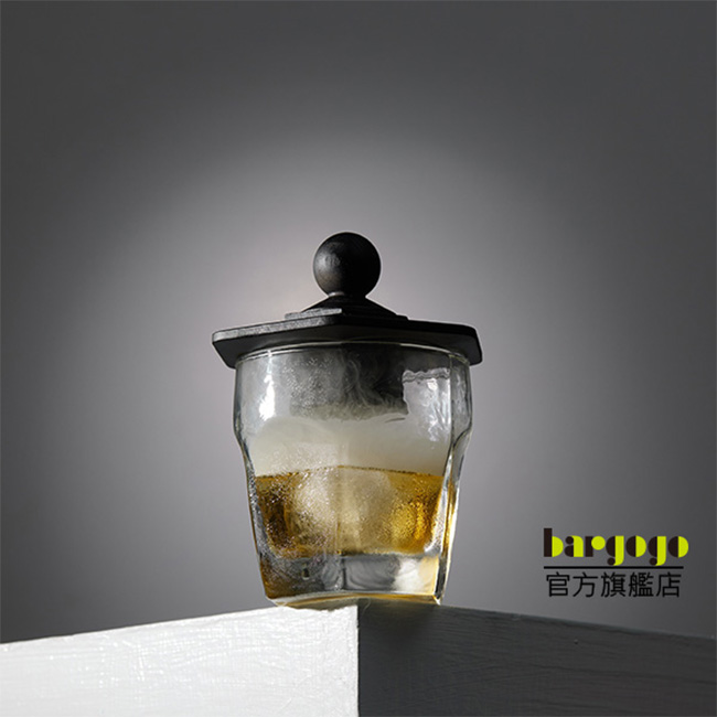 [巴果果]六角煙燻雞尾酒蓋  煙燻罩木蓋 煙燻罩 調酒木屑 分子調酒 調酒煙燻   雞尾酒煙燻蓋罩SG2-PSC-03-BK, , large