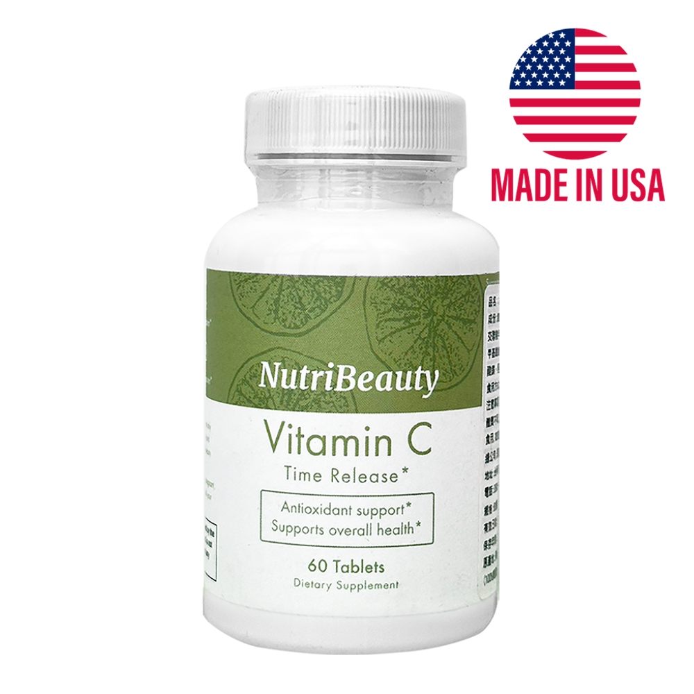 NutriBeauty , Vitamin C-500 Timed Release with Rose Hips, 60 Tablets, , large