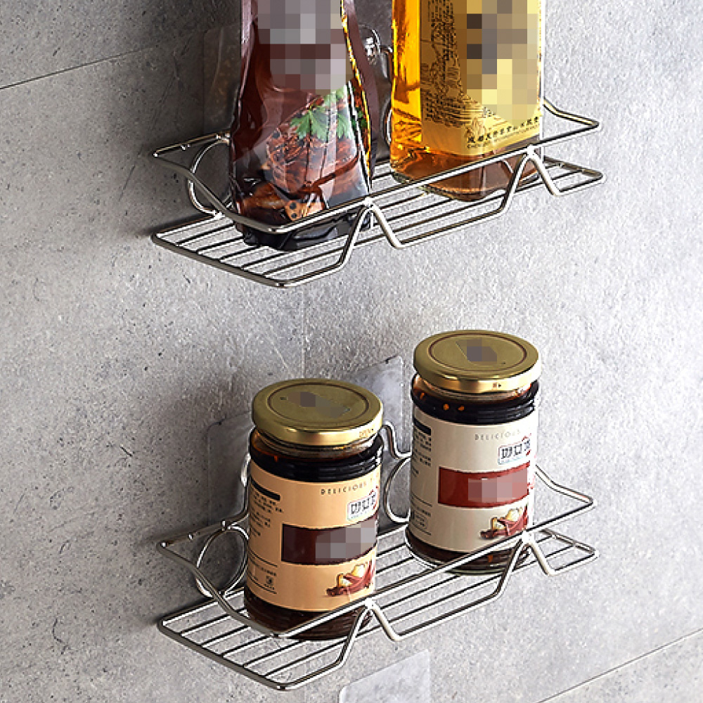 304 stainless steel rectangular seamless storage rack, , large