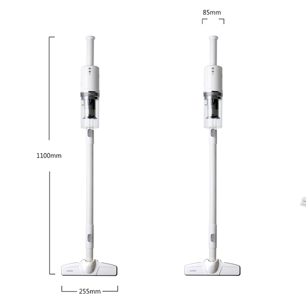 【Yates亞堤斯】台灣製CV-X1 氣旋智慧無線吸塵器 手持式吸塵器 多項專利 超強吸力 除塵螨標準版, 珍珠白, large