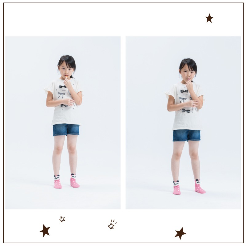 【現貨】MIT台灣製趣味立體止滑童短襪-熊貓 HP5069, , large