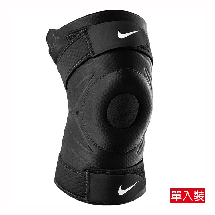 NIKE PRO 開口調節式護膝 單入裝 DRI-FIT快乾科技 N1000672010 【樂買網】, , large