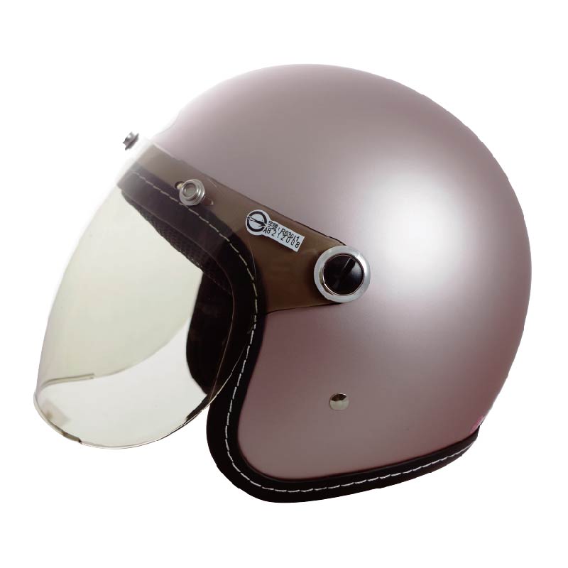 【平剛】GP-5 圓弧鏡車縫束圈復古帽 326 消光香檳金 L, 消光香檳金,L號, large