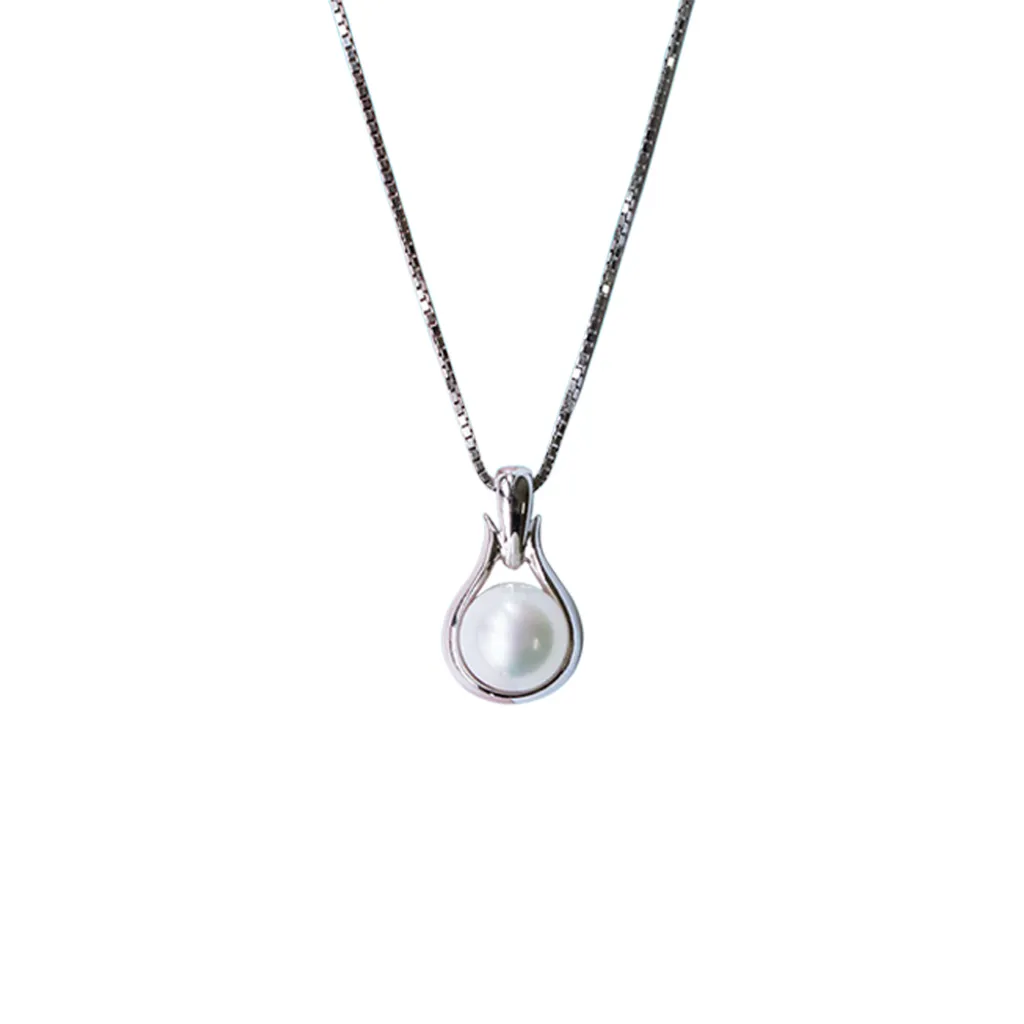 LUNA Pearl Necklace (Small), , large