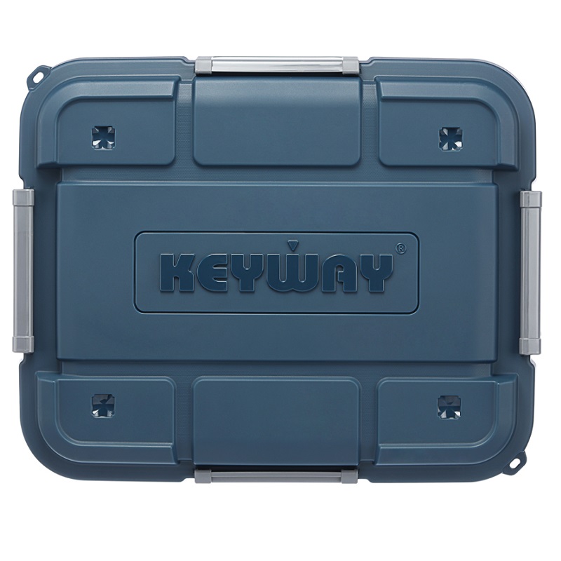 KEYWAY SUV多功能滑輪整理箱90L, 藍色, large