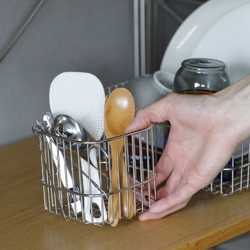 【CB JAPAN】atomico系列 廚房不鏽鋼瀝水籃, , large