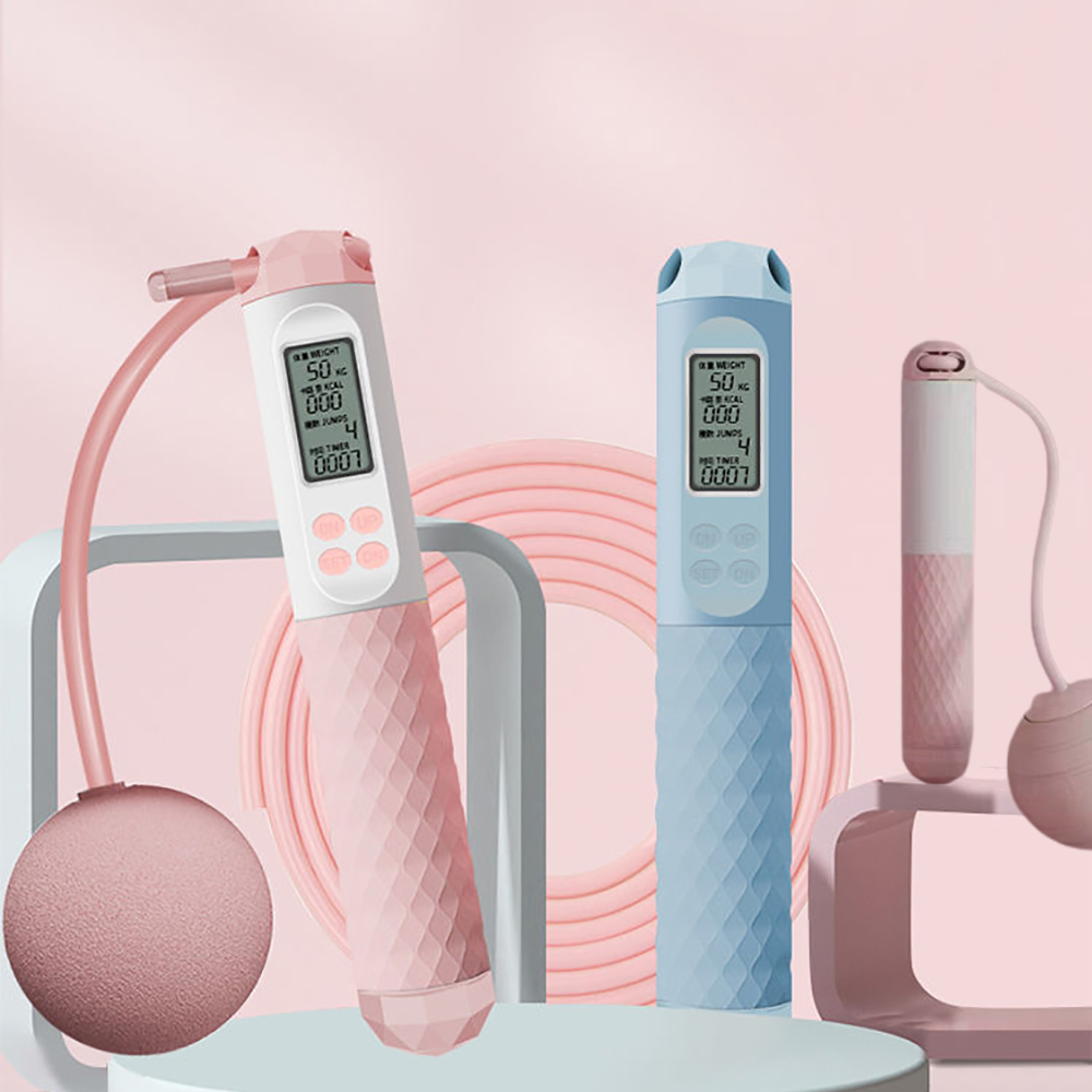 Dolcevita-智慧型馬卡龍計數跳繩-健康粉, , large