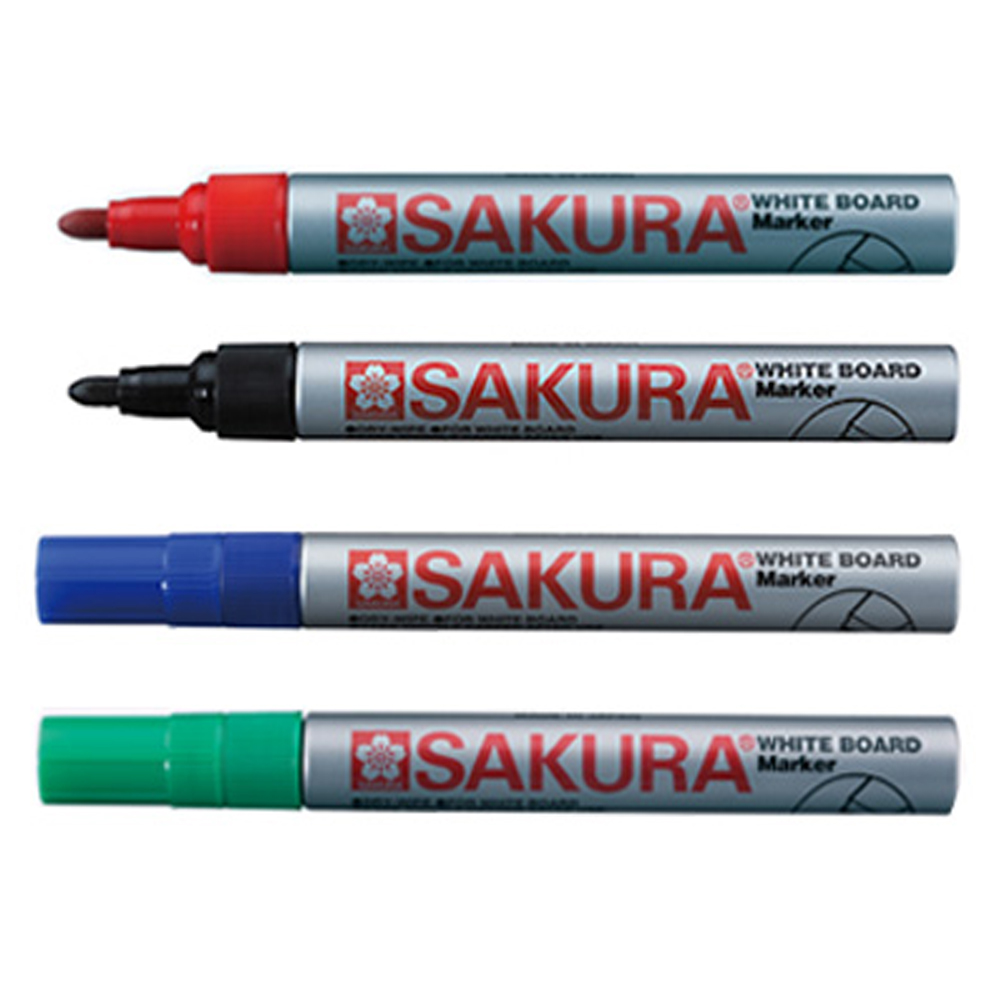 【SAKURA 櫻花】白板筆 2.0mm /支 XLWBK(黑/紅/藍/綠)  -  多款可選, , large