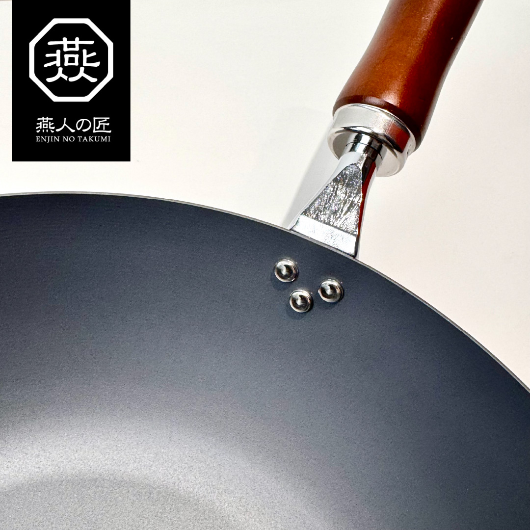 [燕人之匠] 窒化鐵炒鍋｜燕三條櫻吟｜28 cm｜深型炒鍋 CTT-1000, , large