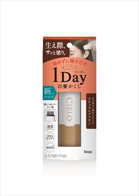 【 日本製 Cielo】 宣若 Hoyu 1 day速乾 白髮棒 補染梳 快速補染筆 局部補染棒 補染筆9ml, , large
