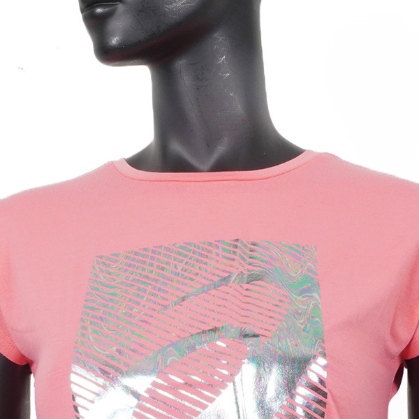 Asics T-Shirts 女 短袖 T恤 運動 透氣 吸濕 排汗 粉 [2032A338-700], , large