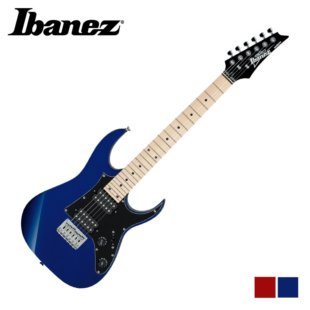 Ibanez GRGM21M JB miKro 電吉他 糖果紅色/珠寶藍色款【敦煌樂器】, , large