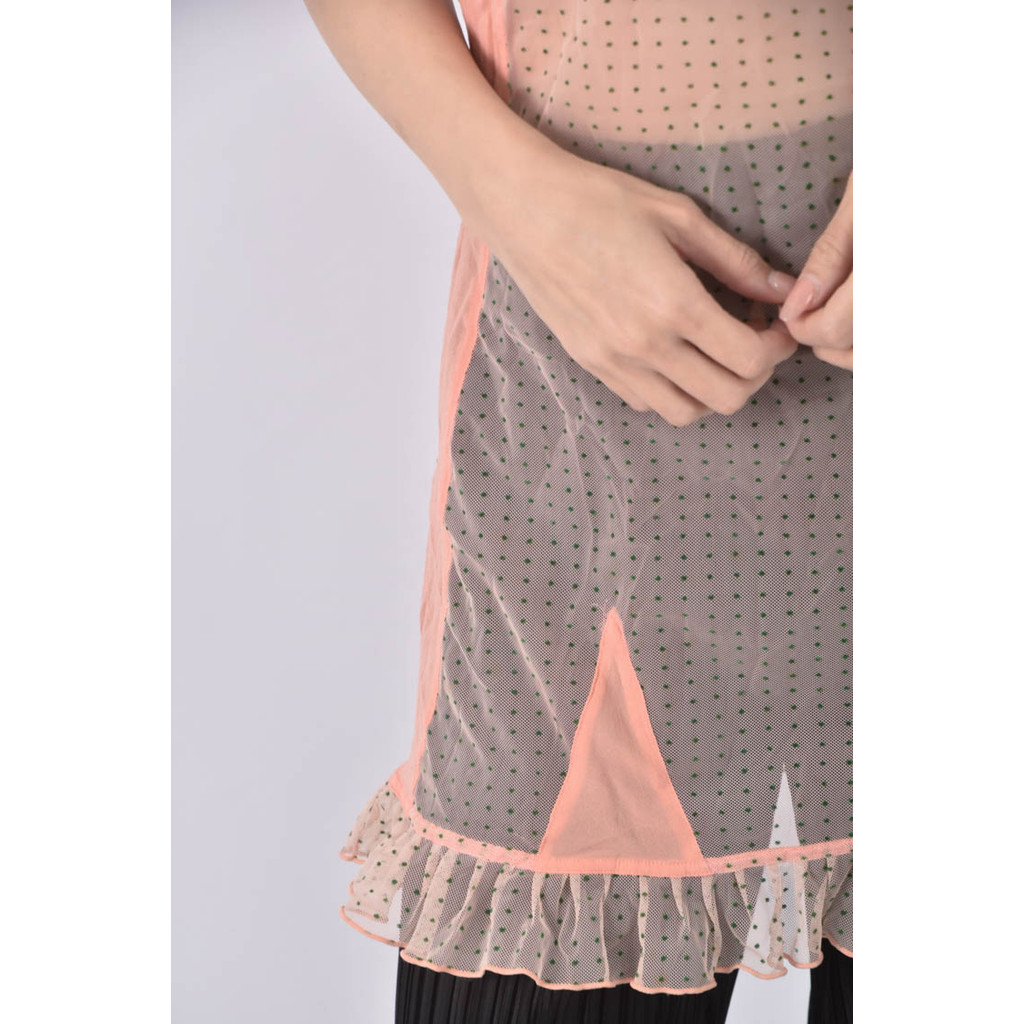 (S) pinko點點粉色洋裝二手衣, , large