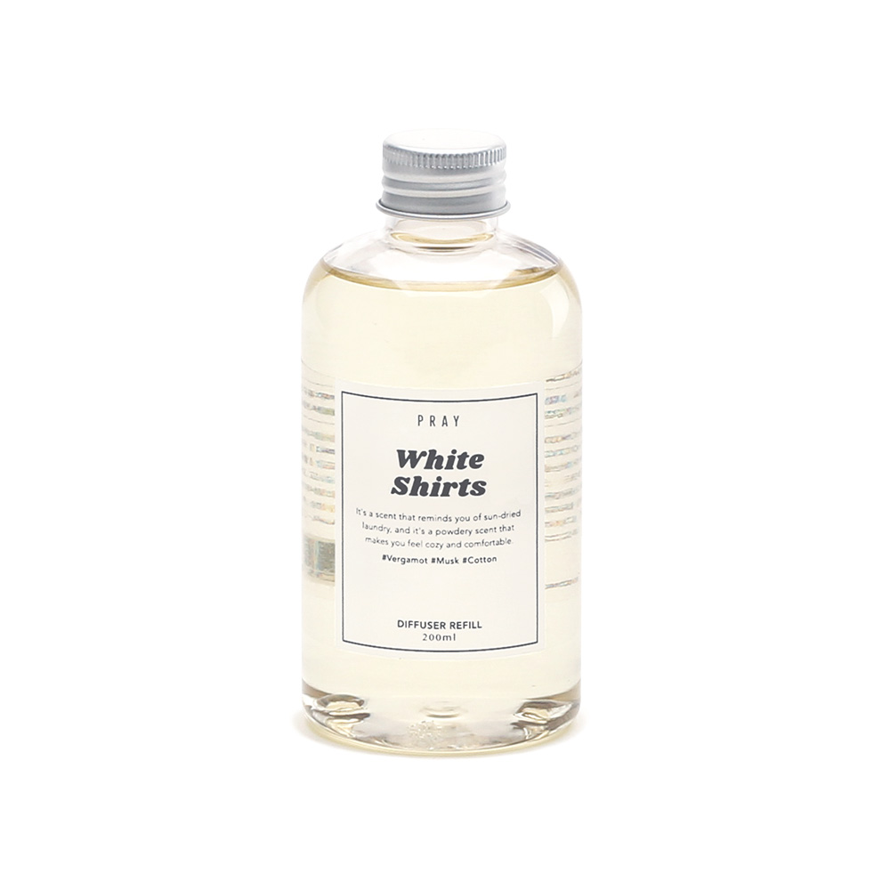 PRAY Diffuser Refill-White Shirts
