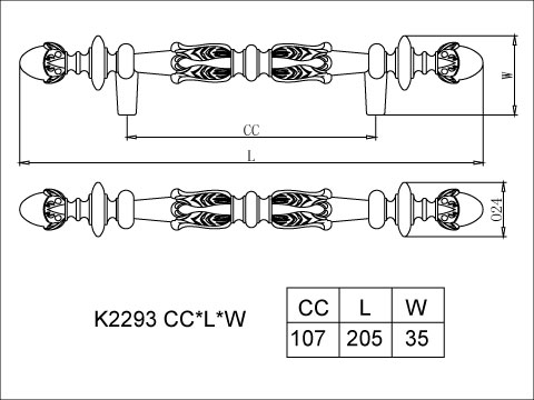Pull handle, , large