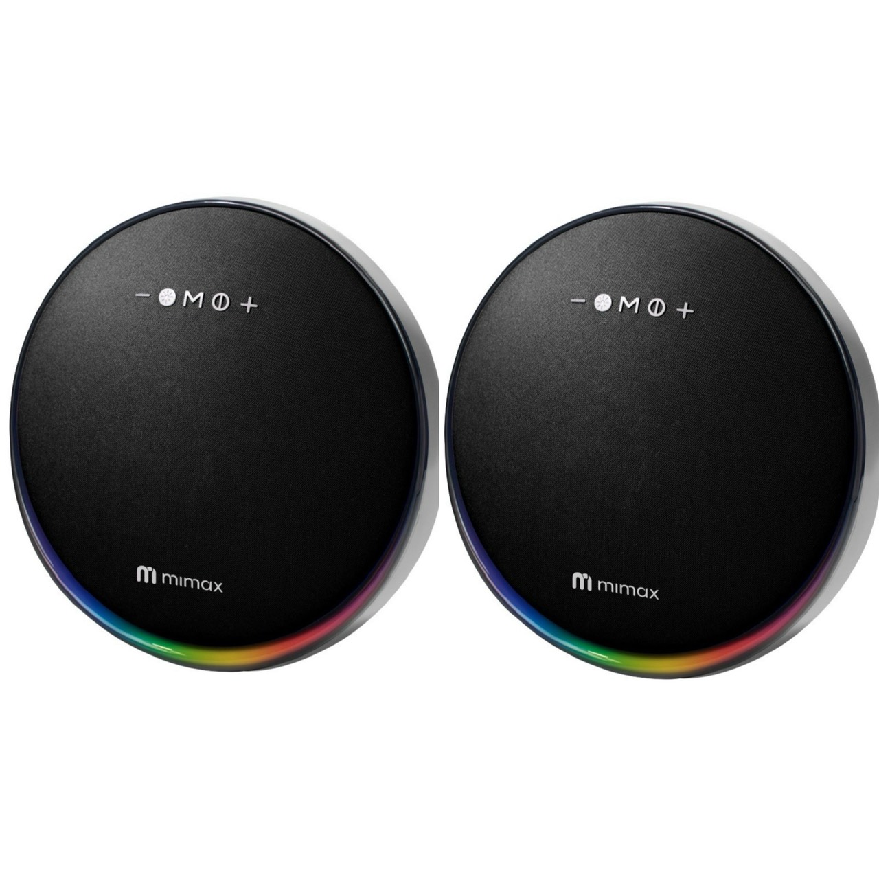 米覓 七彩音韻藍牙音響二入, , large