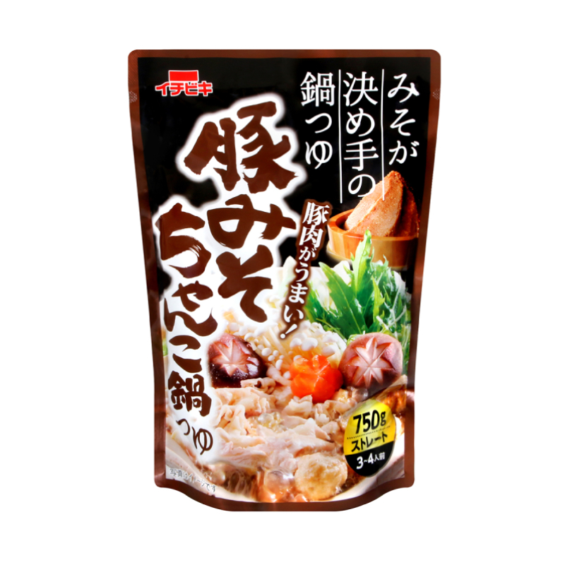 ICHIBIKI Hot pot soup with pork miso, , large