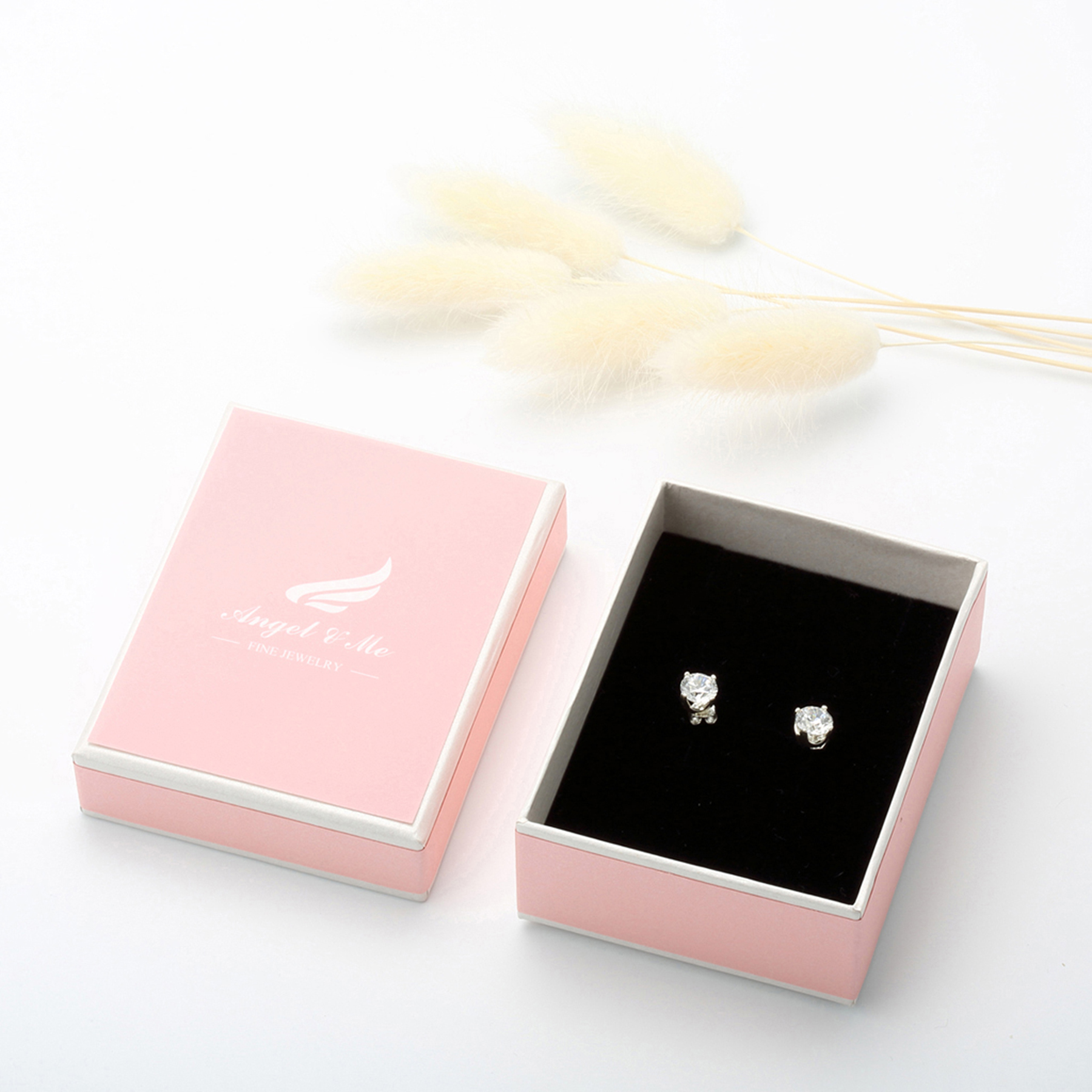 【Angel & Me】Love infinity s925 sterling silver earrings gift, , large
