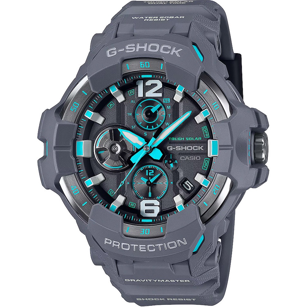 CASIO卡西歐 G-SHOCK MASTER OF G專業航空錶 太陽能藍芽飛行錶 GR-B300-8A2, , large