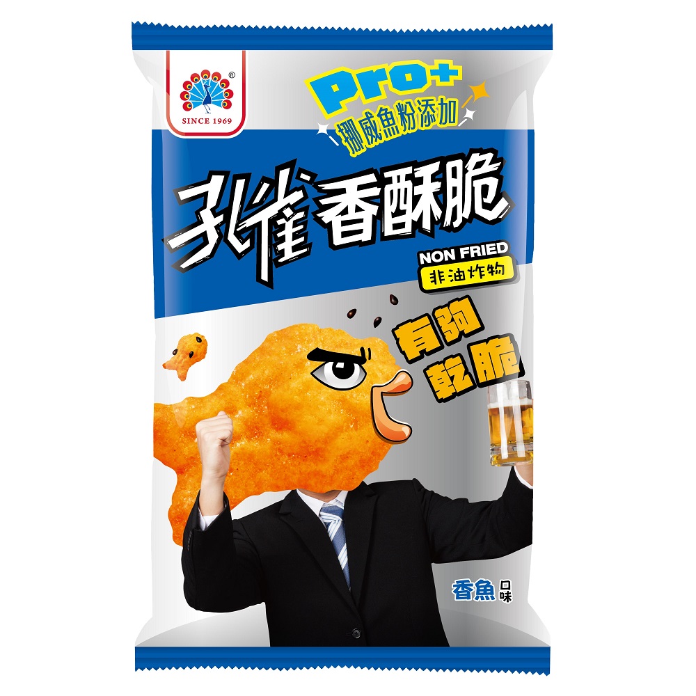 孔雀香酥脆pro+香魚104g, , large