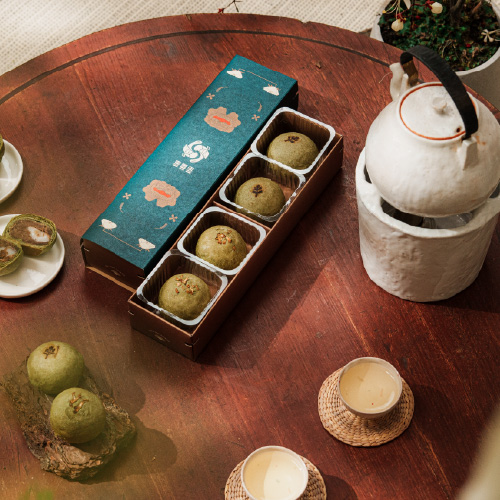 【喜豐香1985】3盒組合優惠價｜艾香4入禮盒&mdash; 福艾相思 x 艾草脯酥 端午限定漢餅手工製作, , large