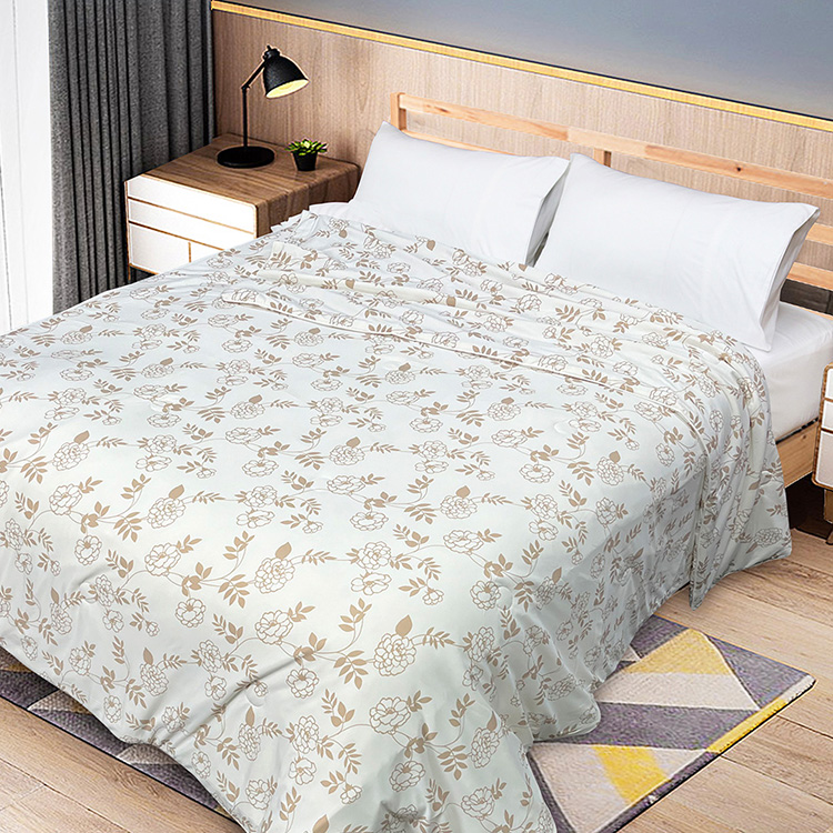 INDIAN 雪肌涼感紗夏涼被-晚風春藤, , large