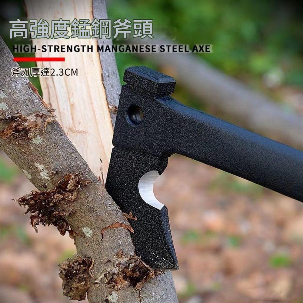 Multi-functional axe (serrated blade version), , large