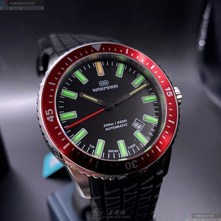 [TIMEMASTER] WAKMANN watch, 44mm, WA00008, , large