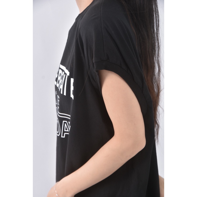 (XL) monday weekend質感背心黑色上衣二手衣, , large