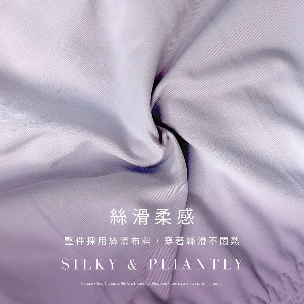 【Clany可蘭霓】台灣製 法蕾柔波 抑菌石墨烯中腰蕾絲 M-XL內褲 3066-92 紫, , large