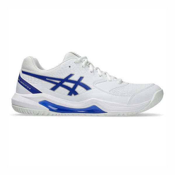 Asics Gel-dedicate 8 男 網球鞋 穩定 靈活 抗扭 白 藍 [1041A408-106], , large