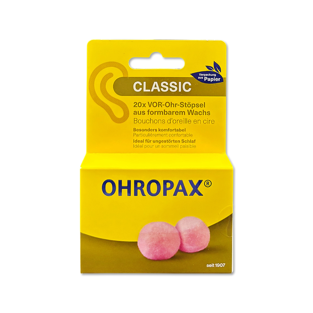 OHROPAX Classic Wax Earplugs 10pairs, , large