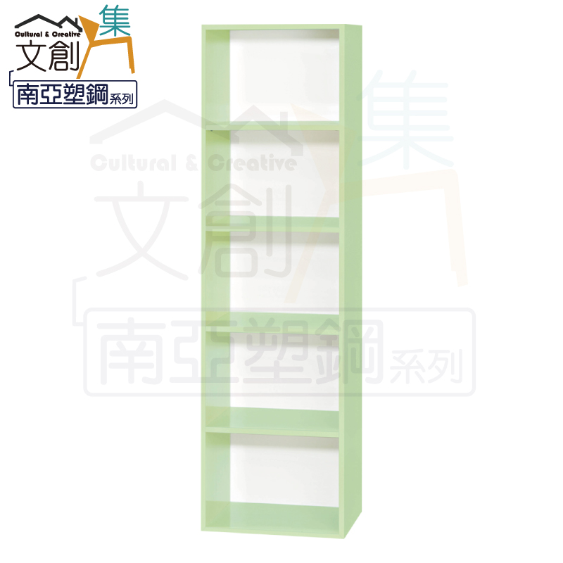 【文創集】麥克 環保1.4尺南亞塑鋼開放五格置物櫃/收納櫃(客約商品), , large