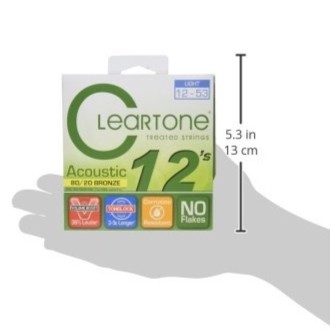 CLEARTONE 7612 黃銅民謠吉他套弦【敦煌樂器】, , large