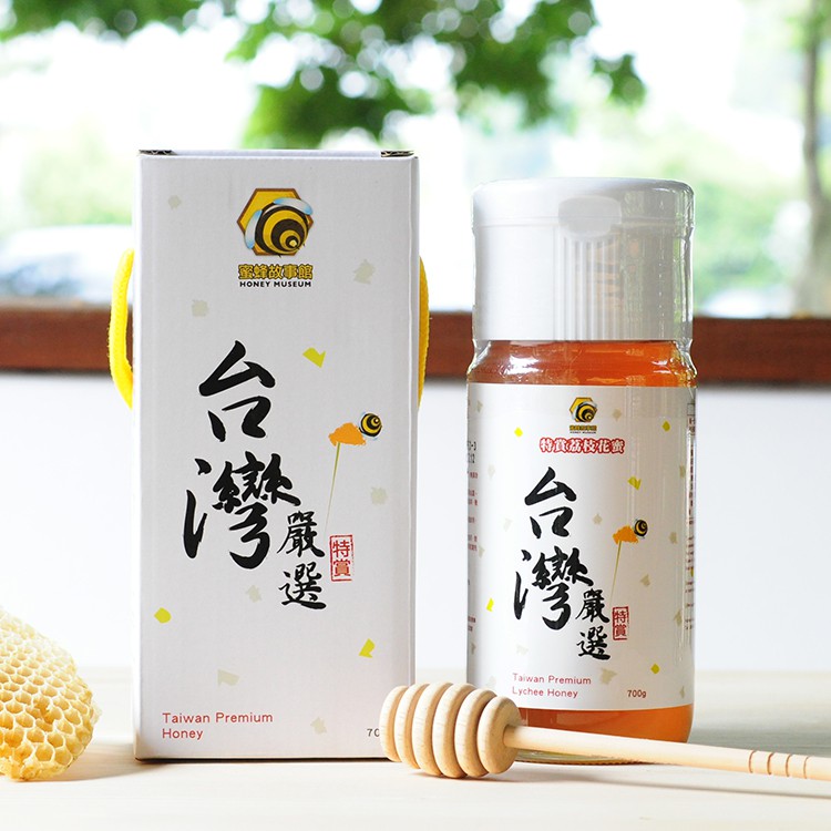 [蜜蜂故事館] 台灣嚴選荔枝花蜜700g