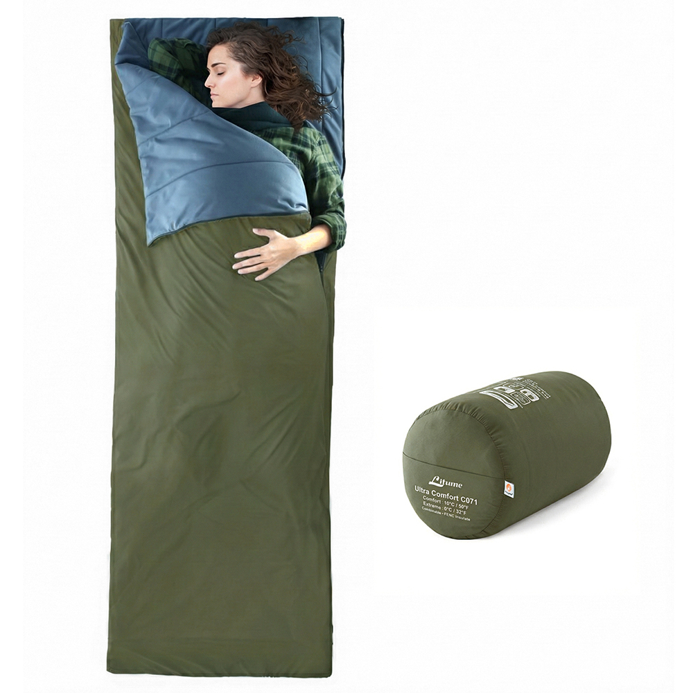 【複製】Litume C071 FENC Insulate 可組合科技棉睡袋 軍綠, , large