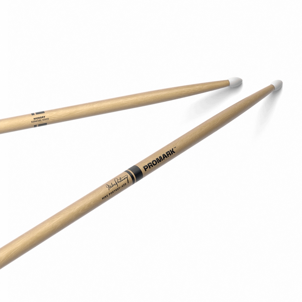 PROMARK TX420N 7A Mike Portnoy 簽名款 胡桃木膠頭鼓棒【敦煌樂器】, , large