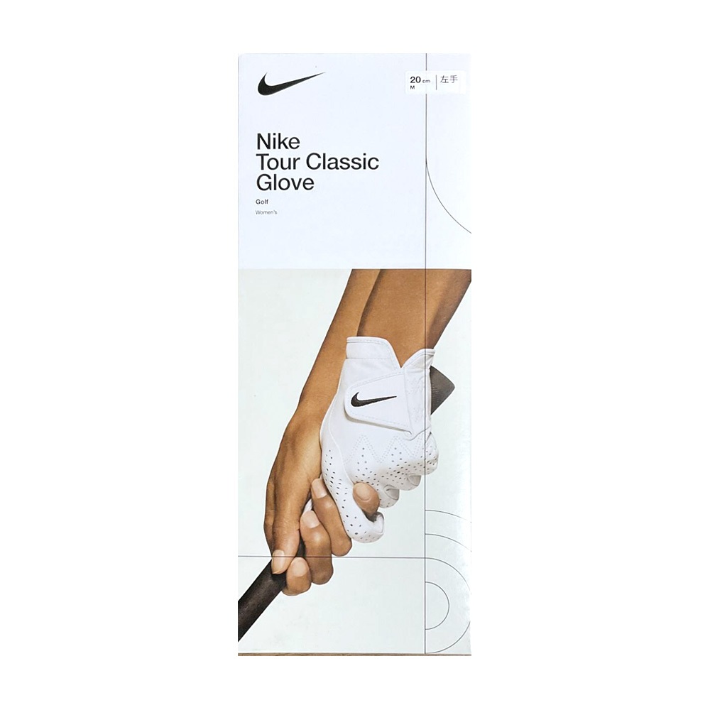 NIKE W TOUR CLASSIC IV GG LL APAC 女子高爾夫手套(左手) 單入裝 彈力 柔軟 透氣 白, , large