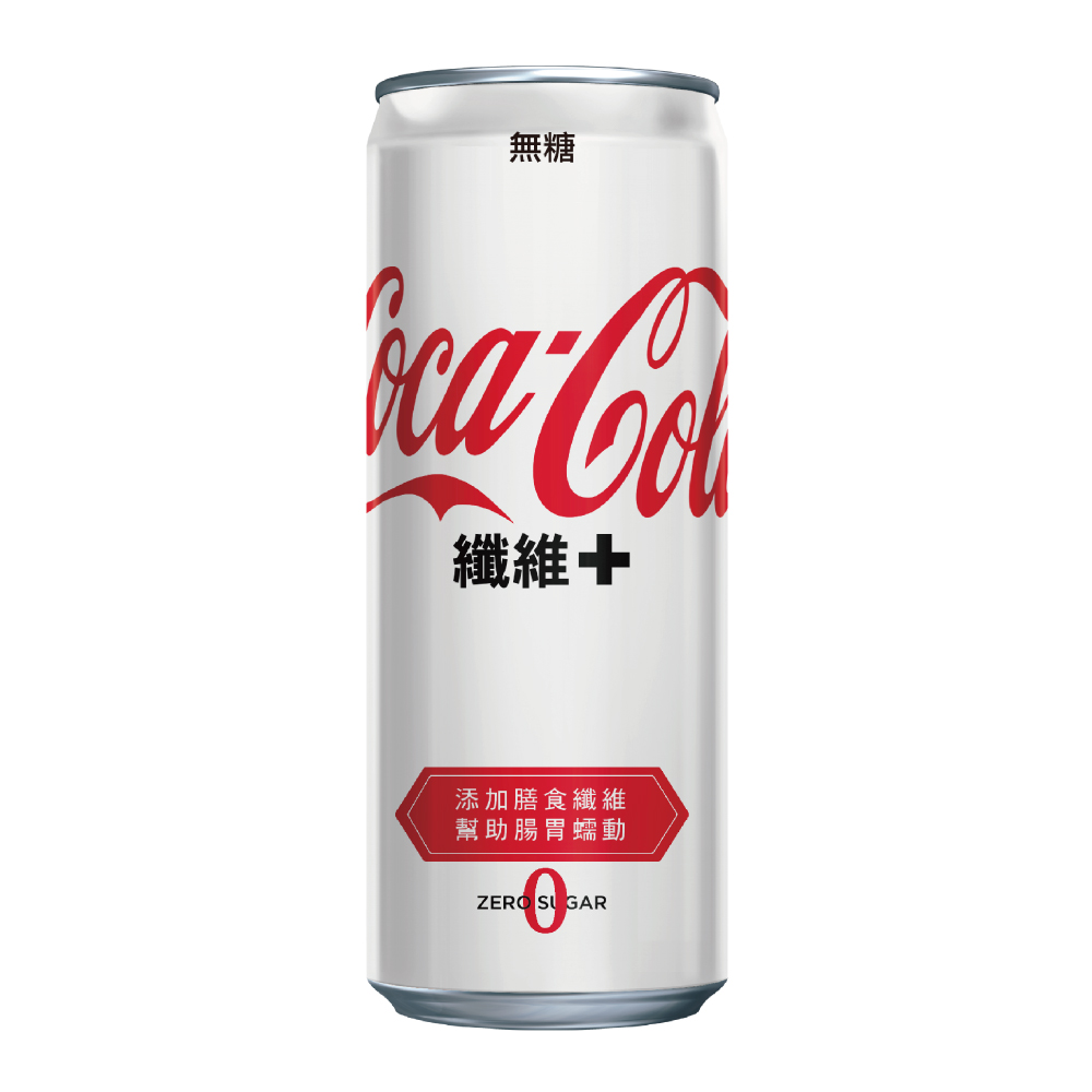 Coca-Cola Fiber+ Can 330ml, , large