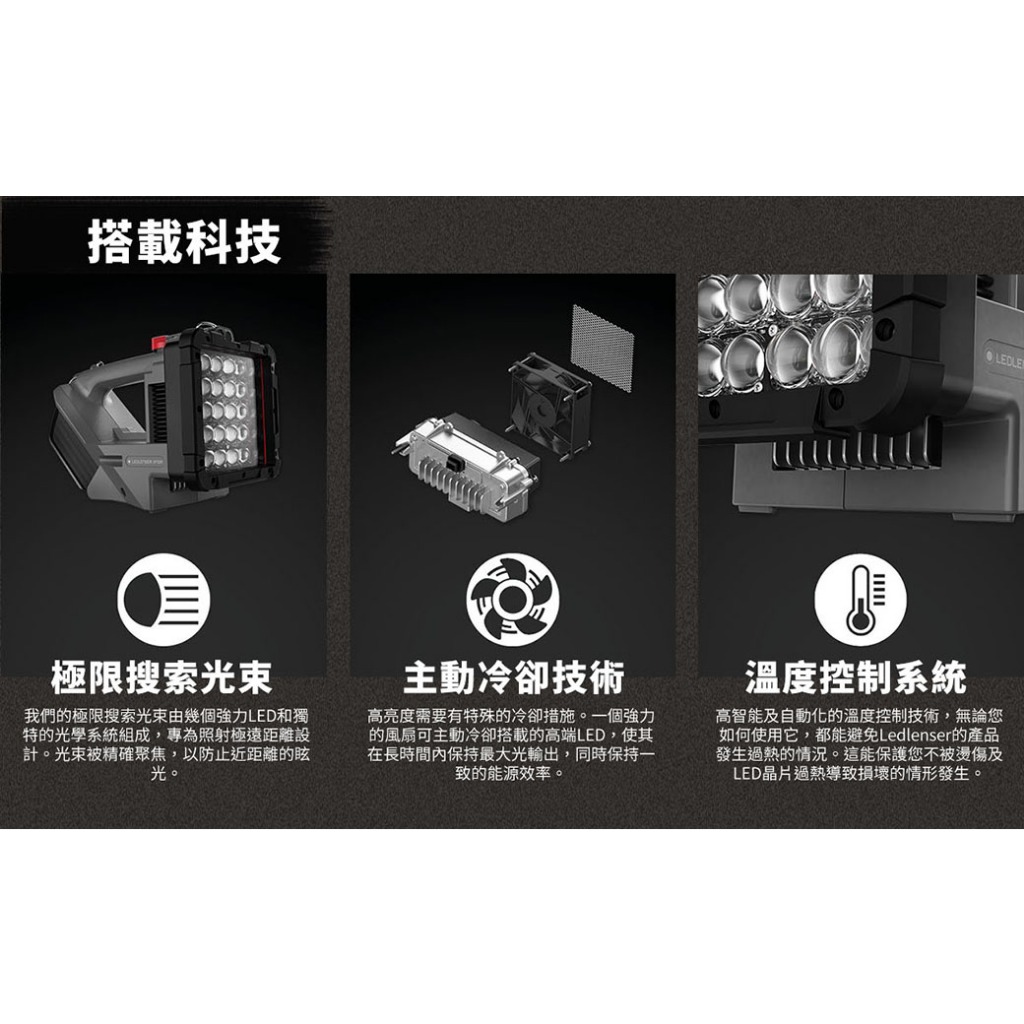 【德國Ledlenser】XP30R 專業搜索探照燈, , large