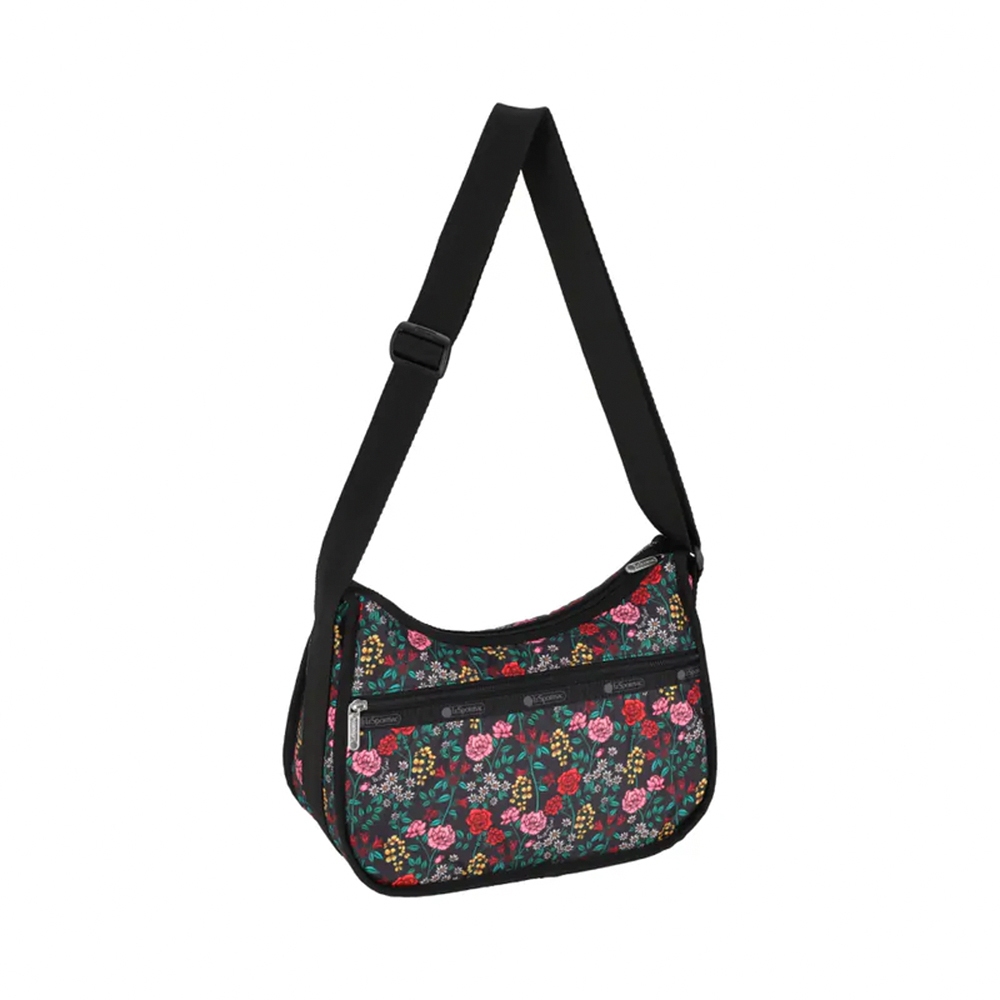 Lesportsac Classic Hobo 經典斜背包 送禮-馥郁花語, , large