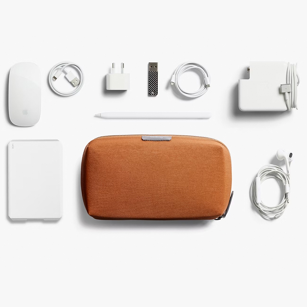 |快速出貨|Bellroy Tech Kit 專用3C收納包 隨身包-橘棕色, , large