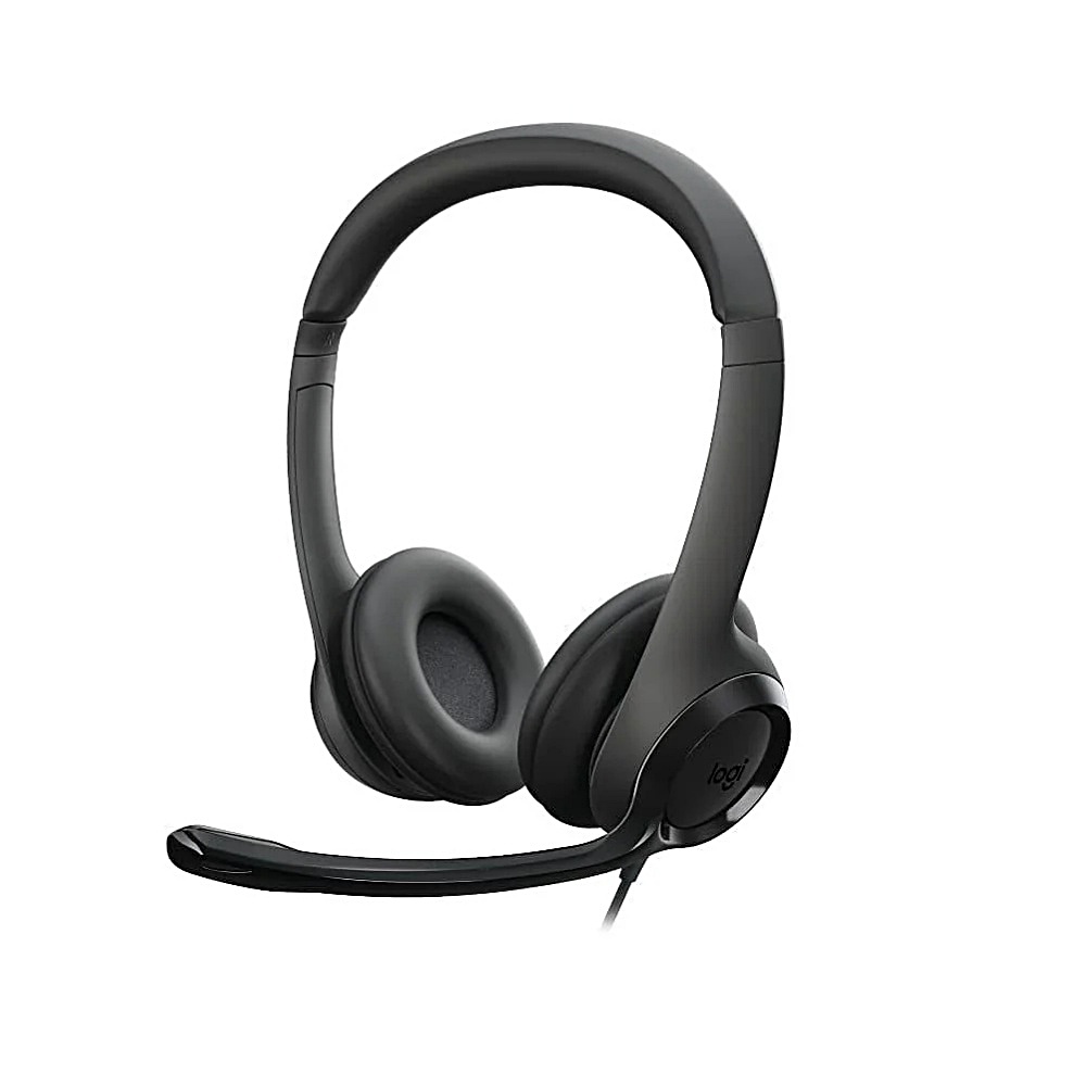 【 Logitech 羅技 】H390 石墨灰 有線耳機 麥克風, , large