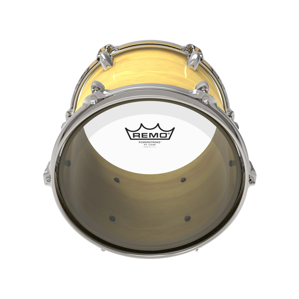 REMO Powerstroke P4 Clear BASS 大鼓雙層透明鼓皮 22"【敦煌樂器】, , large